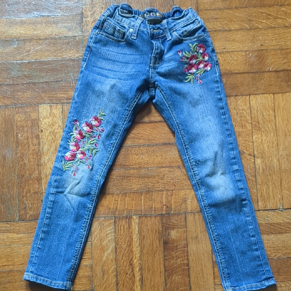 Embroidered Jeans